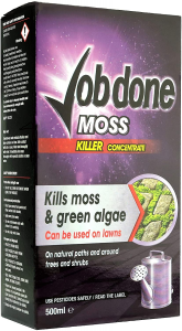 JOB DONE MOSS KILLER 500ml CONCENTRATE